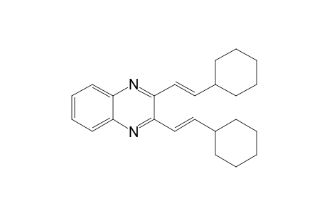 2,3-Bis(E-2-cyclohexylvinyl)quinoxaline