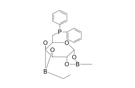 .alpha.-D-Galactopyranose, 1,2:3,4-bis-O-ethaneboranate-6-(diphenylphosphino)-6-desoxy-