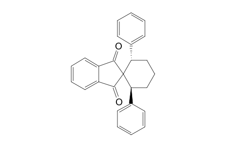 trans-2,6-Diphenylspirocyclohexane-1,2'-[2H]indene]-1',3'-dione