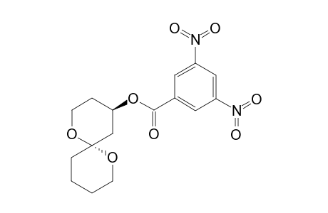 (4S,6S) and (4R,6R)-4-(3,5-dinitrobenzoyloxy)-1,7-dioxaspiro[5.5]undecane