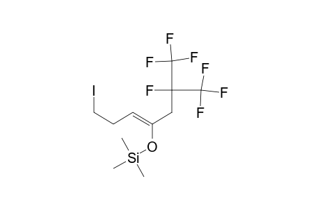 (Z)-6,7,7,7-Tetrafluoro-1-iodo-6-trifluoromethyl-4-trimethylsiloxy-3-heptene