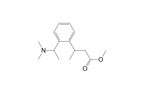 Methyl 3-[2-(1-Dimethylaminoethyl)phenyl]butanoate