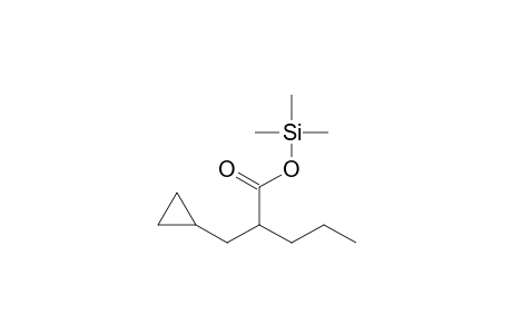 2-(Cyclopropylmethyl)-pentanoic Acid Trimethylsilyl Derivative