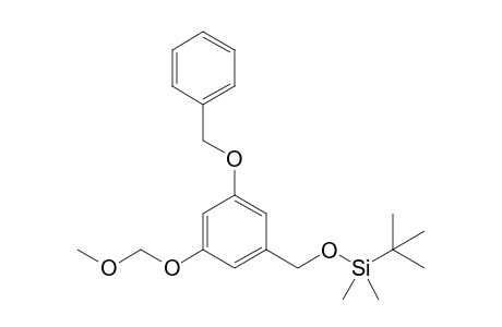 tert-Butyl-[[3-(methoxymethoxy)-5-phenylmethoxy-phenyl]methoxy]-dimethyl-silane