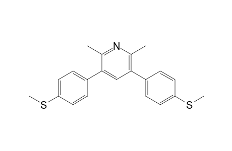 2,6-Dimethyl-3,5-bis(4-methylthiophenyl)pyridine