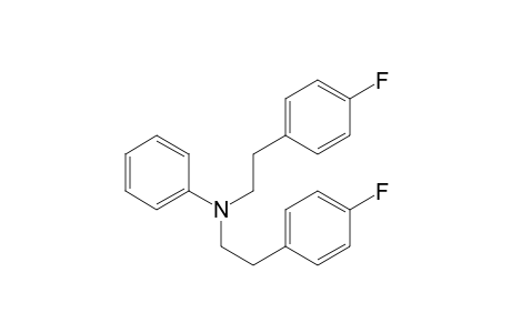 N,N-Bis[2-(4-fluorophenyl)ethyl]aniline