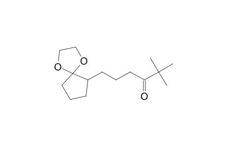 6-(5,5-Dimethyl-4-oxohexyl)-1,4-dioxaspiro[4.4]nonane