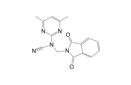 4,6-dimethyl-2-pyrimidinyl[(1,3-dioxo-1,3-dihydro-2H-isoindol-2-yl)methyl]cyanamide