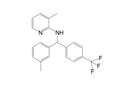 3-Methyl-N-[3-tolyl{4-(trifluoromethyl)phenyl}methyl]-pyridin-2-amine