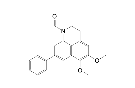 1-formyl-5,6-Dimethoxy-8-phenyl-2,3,9,9a-tetrahydro-1H-benzo[d,e]quinoline