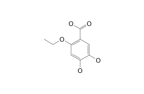 2-Ethoxy-4,5-dihydroxy-benzoic Acid