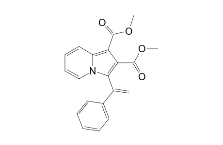 3-(.alpha.-Styryl)-1,2-bis(methoxycarbonyl)indolizine