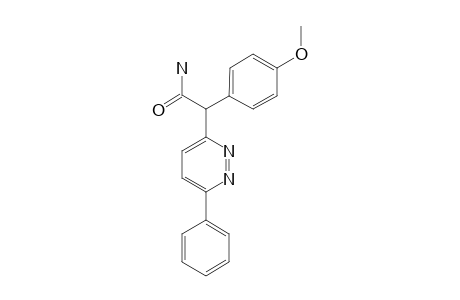 ALPHA-(4-METHOXYPHENYL)-ALPHA-(6-PHENYLPYRIDAZIN-3-YL)-ACETAMIDE