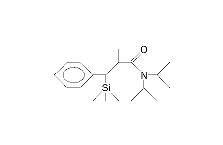 N,N-Diisopropyl-2-methyl-3-trimethylsilyl-3-phenyl-propanamide