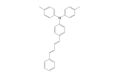 Benzenamine, 4-methyl-N-(4-methylphenyl)-N-[4-[4-phenyl-1,3-butadien-1-yl]phenyl]-