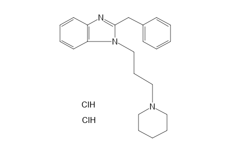 2-BENZYL-1-(3-PIPERIDINOPROPYL)BENZIMIDAZOLE, DIHYDROCHLORIDE