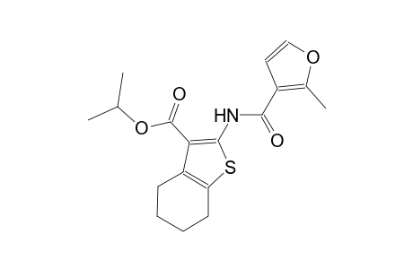 isopropyl 2-[(2-methyl-3-furoyl)amino]-4,5,6,7-tetrahydro-1-benzothiophene-3-carboxylate