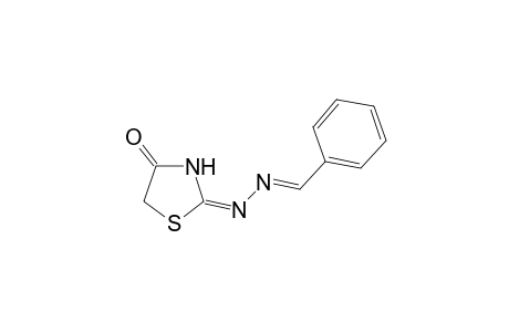 Benzaldehyde [(2E)-4-oxo-1,3-thiazolidin-2-ylidene]hydrazone