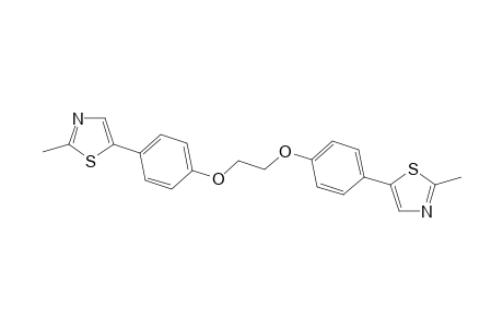 5-(4-(2-(4-(2-Methylthiazol-5-yl)phenoxy)ethoxy)phenyl)-2-methylthiazole