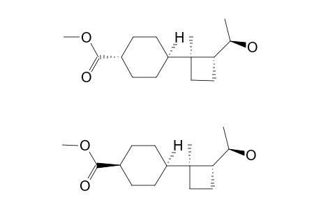 METHYL-(TRANS/CIS)-4-[(1R,2S)-2-(1-HYDROXYETHYL)-1-METHYLCYCLOBUTYL]-CYCLOHEXANE-1-CARBOXYLATE