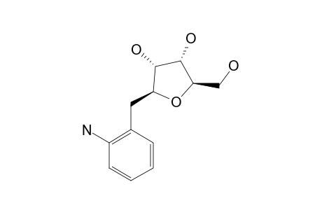 1-BETA-(2-AMINOBENZYL)-1-DEOXY-D-RIBOFURANOSIDE