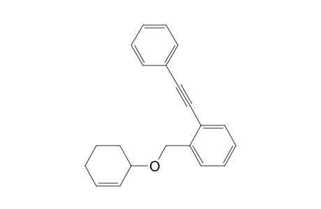 1-[(cyclohex-2-en-1-yloxy)methyl]-2-(phenylethynyl)benzene