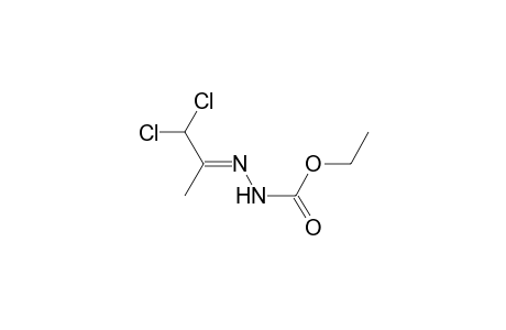 Ethyl N-[(E)-(2,2-dichloro-1-methyl-ethylidene)amino]carbamate