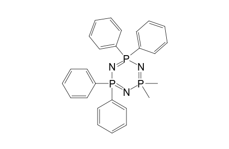 2,2-dimethyl-4,4,6,6-tetra(phenyl)-1,3,5-triaza-2$l^{5},4$l^{5},6$l^{5}-triphosphacyclohexa-1,3,5-triene