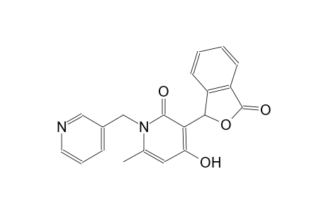 2(1H)-pyridinone, 3-(1,3-dihydro-3-oxo-1-isobenzofuranyl)-4-hydroxy-6-methyl-1-(3-pyridinylmethyl)-