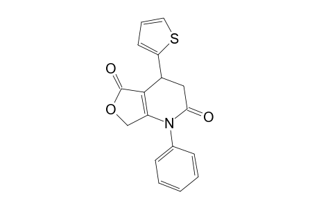 Furo[3,4-b]pyridine-2,5(1H,3H)-dione, 4,7-dihydro-1-phenyl-4-(2-thienyl)-