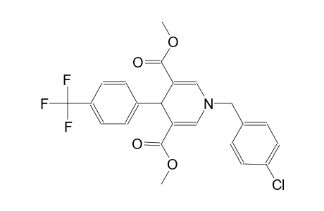 3,5-pyridinedicarboxylic acid, 1-[(4-chlorophenyl)methyl]-1,4-dihydro-4-[4-(trifluoromethyl)phenyl]-, dimethyl ester