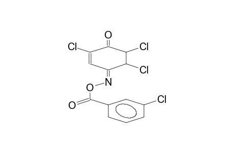 2,5,6-TRICHLORO-2-CYCLOHEXENE-1,4-DIONE, 4-(O-3-CHLOROBENZOYLOXIME)