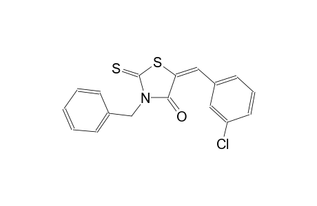 4-thiazolidinone, 5-[(3-chlorophenyl)methylene]-3-(phenylmethyl)-2-thioxo-, (5E)-