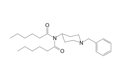 N-(1-Benzylpiperidin-4-yl)-N-hexanoylhexanamide