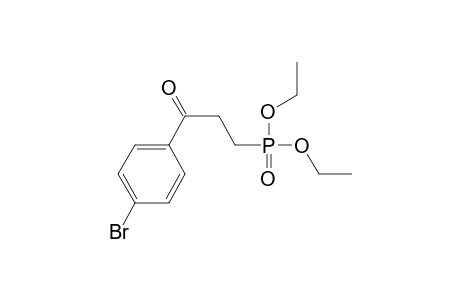 2-(p-Bromoobenzoyl)-1-(diethylphosphonate)ethane