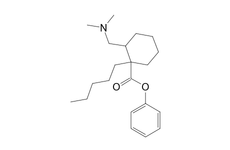 phenyl 2-[(dimethylamino)methyl]-1-n-pentylcyclohexane-1-carboxylate