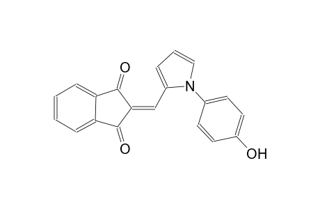 2-{[1-(4-hydroxyphenyl)-1H-pyrrol-2-yl]methylene}-1H-indene-1,3(2H)-dione