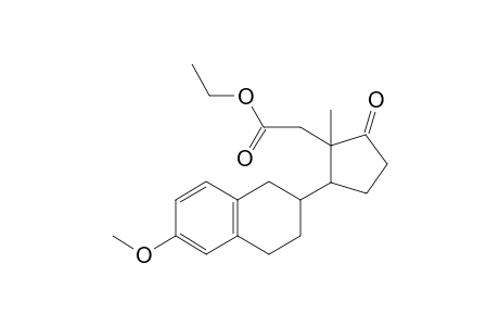 D-3-methoxy-17-oxo-9(11)-secoestra-1,3,5(10)-trien-11-oic acid ethyl ester