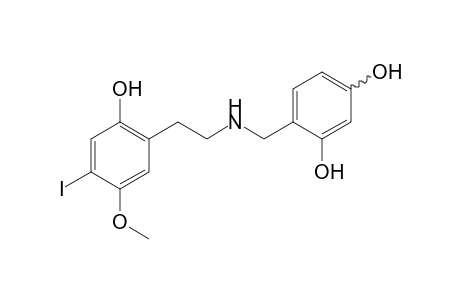 25I-NBOMe-M (O,O-bis-demethyl-HO-) isomer-2