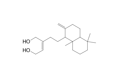 2-Butene-1,4-diol, 2-[2-(decahydro-5,5,8a-trimethyl-2-methylene-1-naphthalenyl)ethyl]-, [1S-[1.alpha.(Z),4a.beta.,8a.alpha.]]-