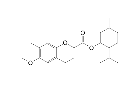 Menthyl 3,4-dihydro-6-methoxy-2,5,7,8-tetramethyl-2H-[1]benzopyran-2-carboxylate