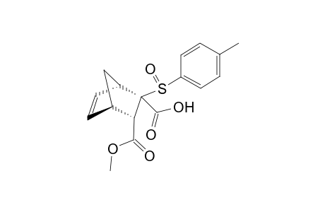 (R1,R2,S3,S4,Ss)-3-Methoxycarbonyl-2-p-tolylsulfinylbicyclo[2.2.1]hept-5-en-2-carboxylic acid