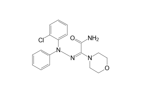 (E)-2-(Morpholin-4-yl)-N-(2-chlorophenyl)-2-phenylhydrazonoacetamide