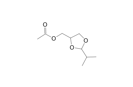 (2-isopropyl-1,3-dioxolan-4-yl)-methyl acetate