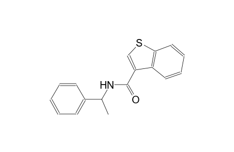 N-(1-phenylethyl)-1-benzothiophene-3-carboxamide
