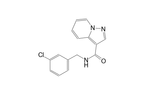 pyrazolo[1,5-a]pyridine-3-carboxamide, N-[(3-chlorophenyl)methyl]-