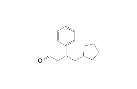 4-Cyclopentyl-3-phenylbutanal