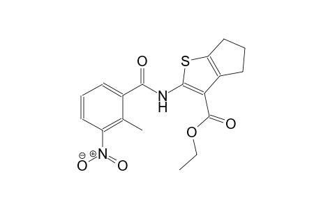 ethyl 2-[(2-methyl-3-nitrobenzoyl)amino]-5,6-dihydro-4H-cyclopenta[b]thiophene-3-carboxylate