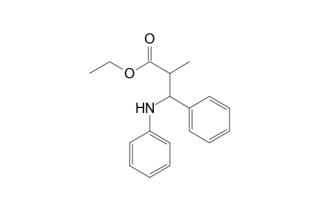 Ethyl 2-Methyl-3-phenyl-3-(N-phenylamino)propionate