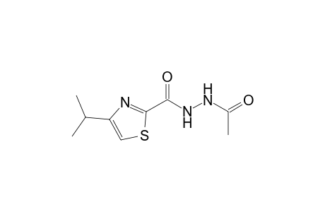 N"-acetyl-4-isopropylthiazole-2-carbohydrazide